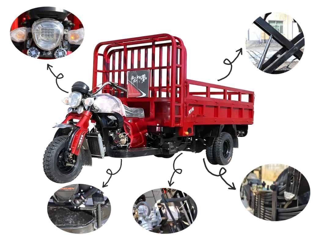 Lift Cargo Three‑Wheeler